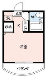 トラカーサ日吉の物件間取画像